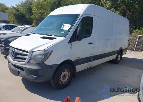 2015 Mercedes-Benz Sprinter 2500 High Roof из США, поврежденный, VIN WD3PE8DB3FP134389